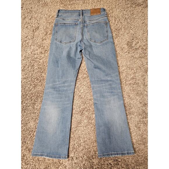 Madewell Cali Demi Boot Women's 24 Blue Denim Stretch - Picture 8 of 9